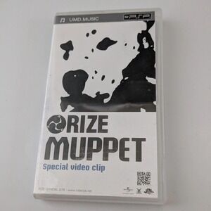 RIZE Muppet Special Video Clip UMD Music Sony PSP Japanese Import SEGA Rare